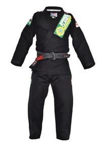 Isami Black BJJ Gi With Patches